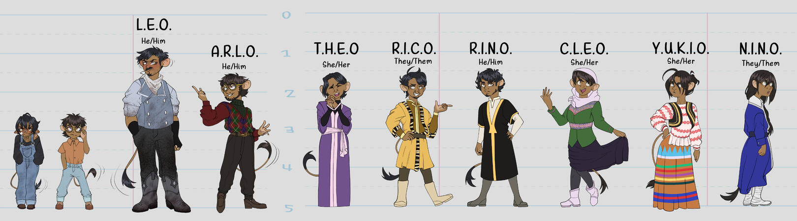 The Lockcheek Siblings